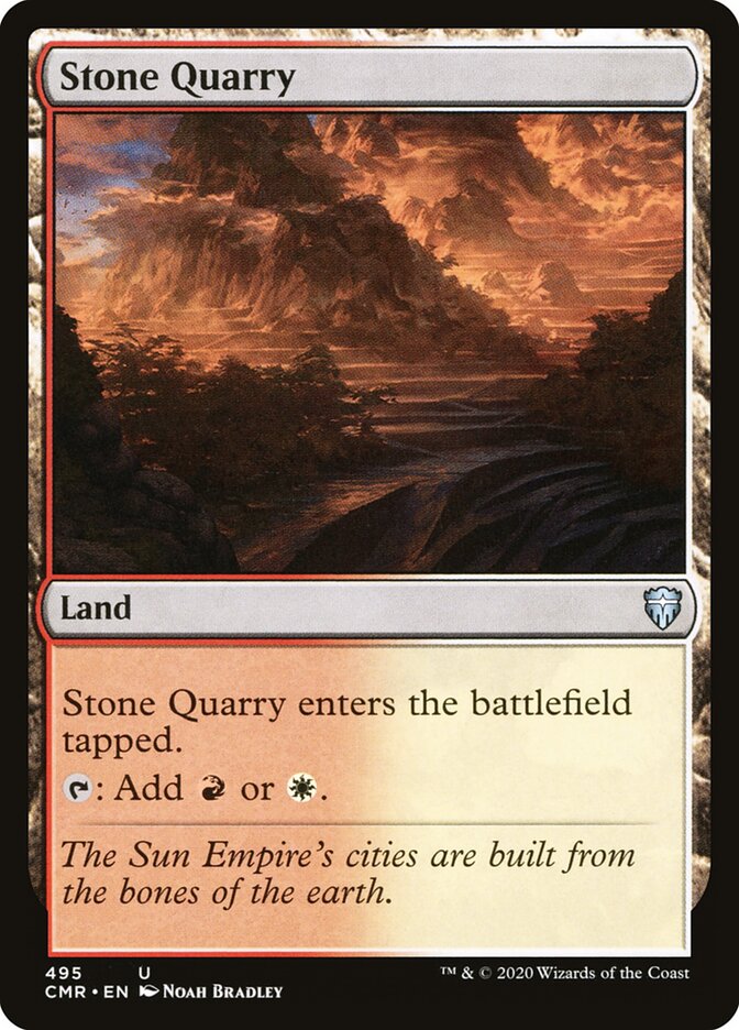 Pedreira / Stone Quarry - Magic: The Gathering - MoxLand