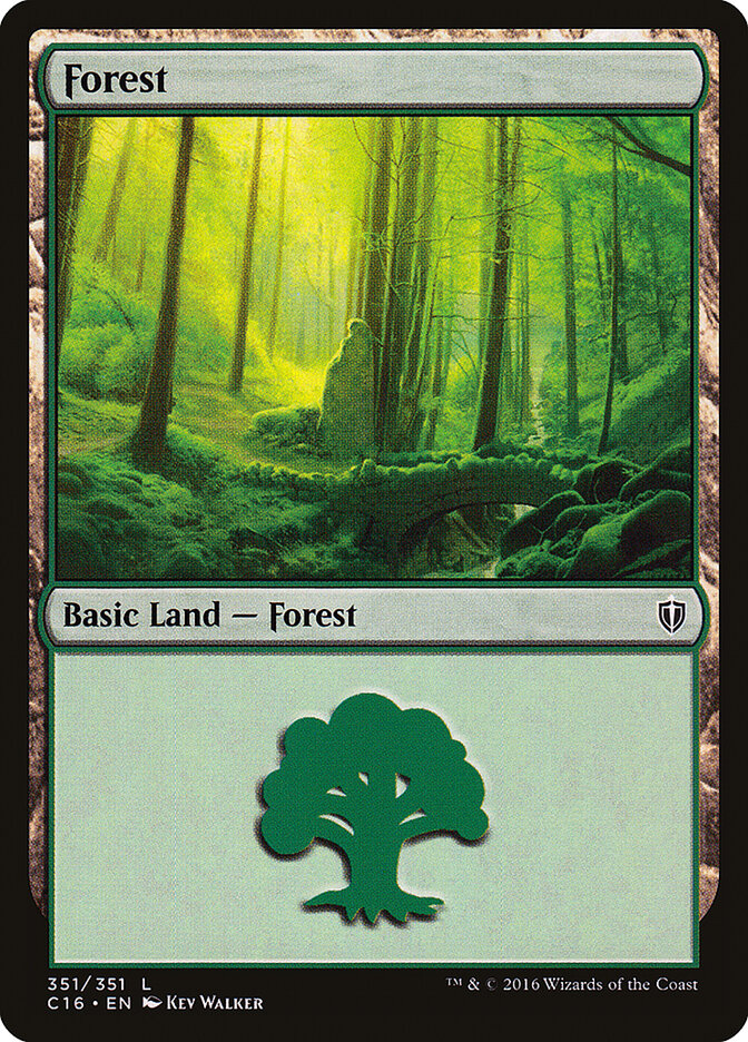 Floresta / Forest - Magic: The Gathering - MoxLand