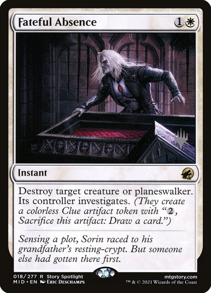 Ausência Fatídica / Fateful Absence - Magic: The Gathering - MoxLand