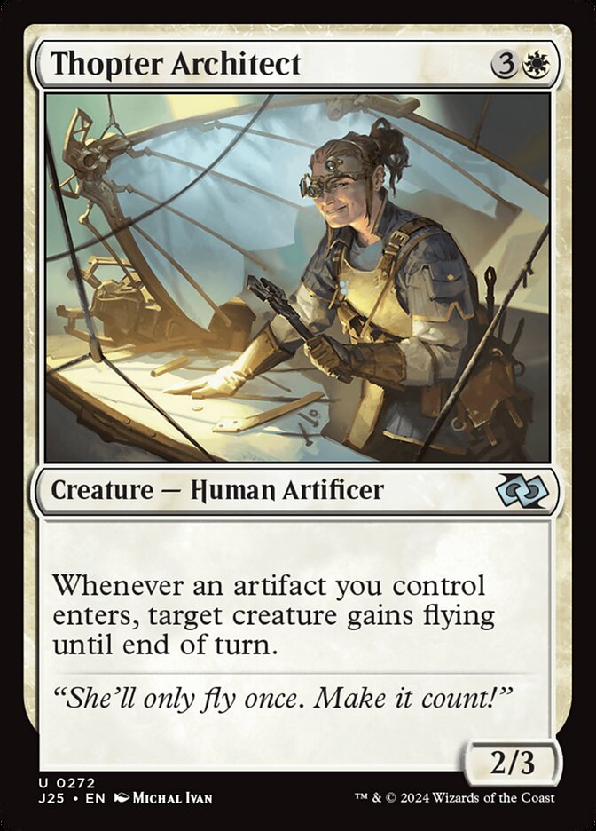 Arquiteta de Tópteros / Thopter Architect - Magic: The Gathering - MoxLand