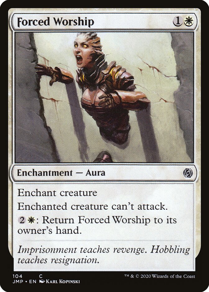Adoração Forçada / Forced Worship - Magic: The Gathering - MoxLand