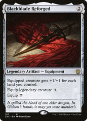 Lâmina Negra Reforjada / Blackblade Reforged - Magic: The Gathering - MoxLand