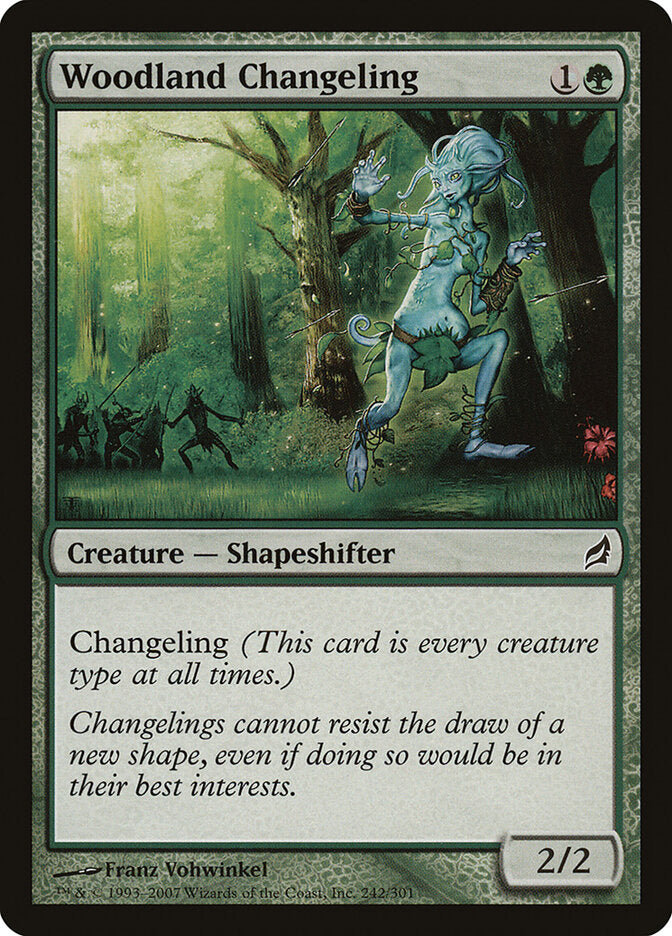Morfolóide da Floresta / Woodland Changeling - Magic: The Gathering - MoxLand