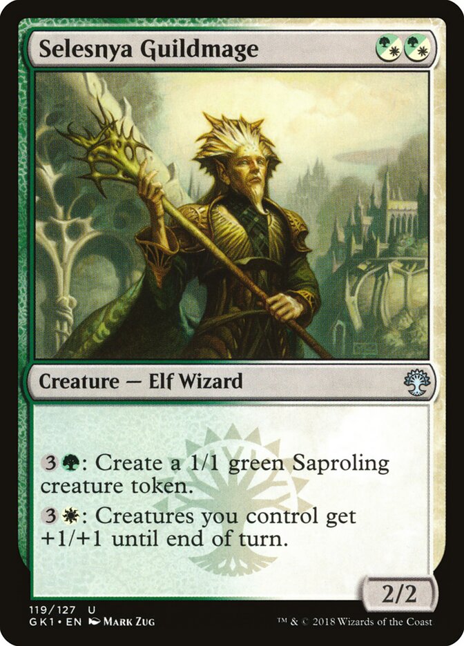 Mago da Guilda Selesnya / Selesnya Guildmage - Magic: The Gathering - MoxLand