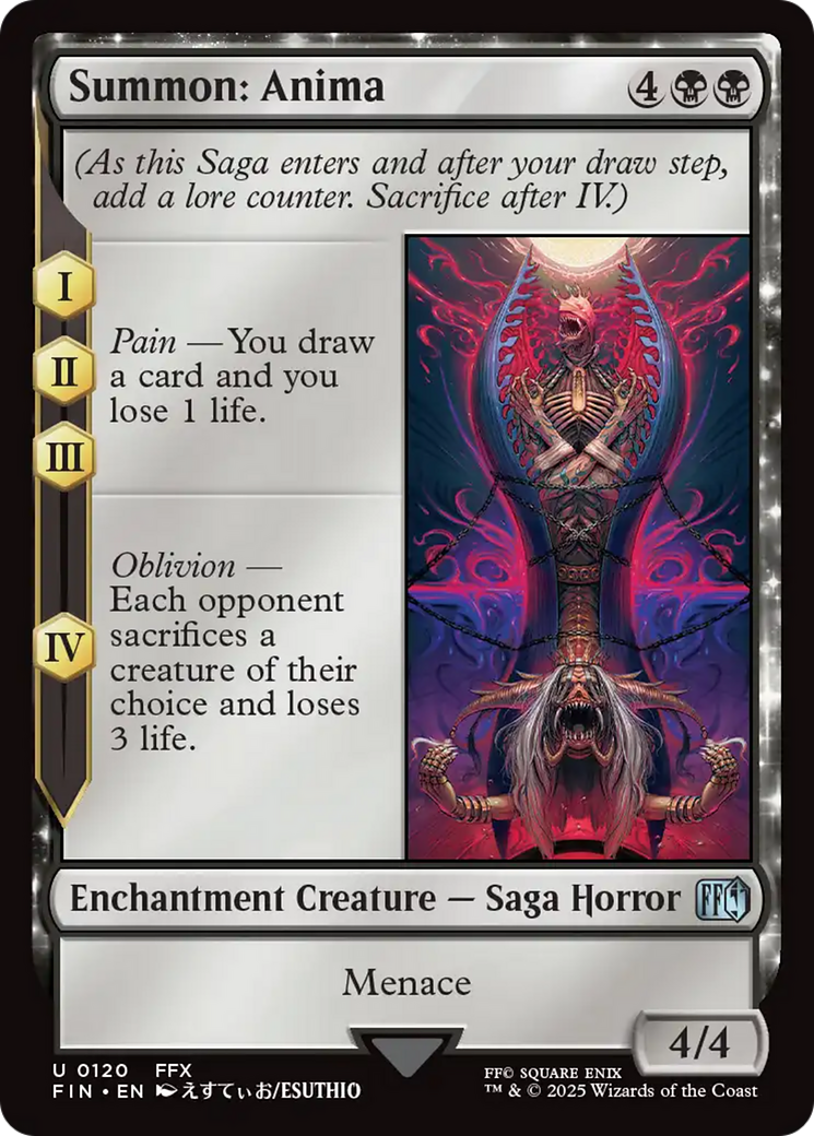 Invocação: Anima / Summon: Anima - Magic: The Gathering - MoxLand