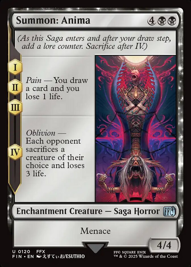 Invocação: Anima / Summon: Anima - Magic: The Gathering - MoxLand