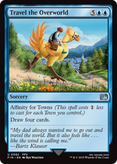 Viagem pelo Mundo / Travel the Overworld - Magic: The Gathering - MoxLand