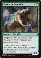 Crocodilo de Escamas Defletoras / Wardscale Crocodile - Magic: The Gathering - MoxLand