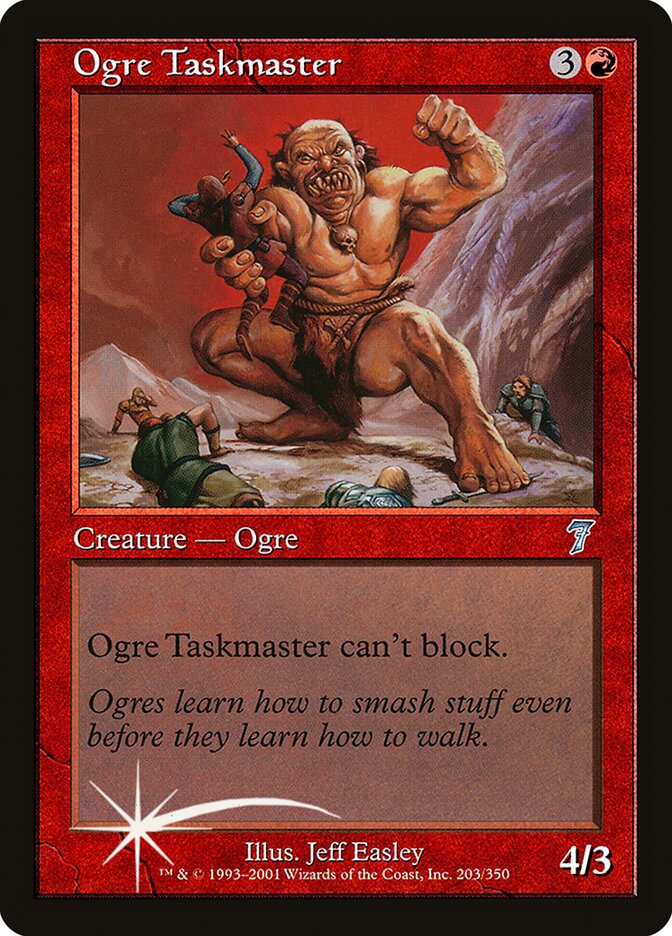 Capataz Ogre / Ogre Taskmaster - Magic: The Gathering - MoxLand