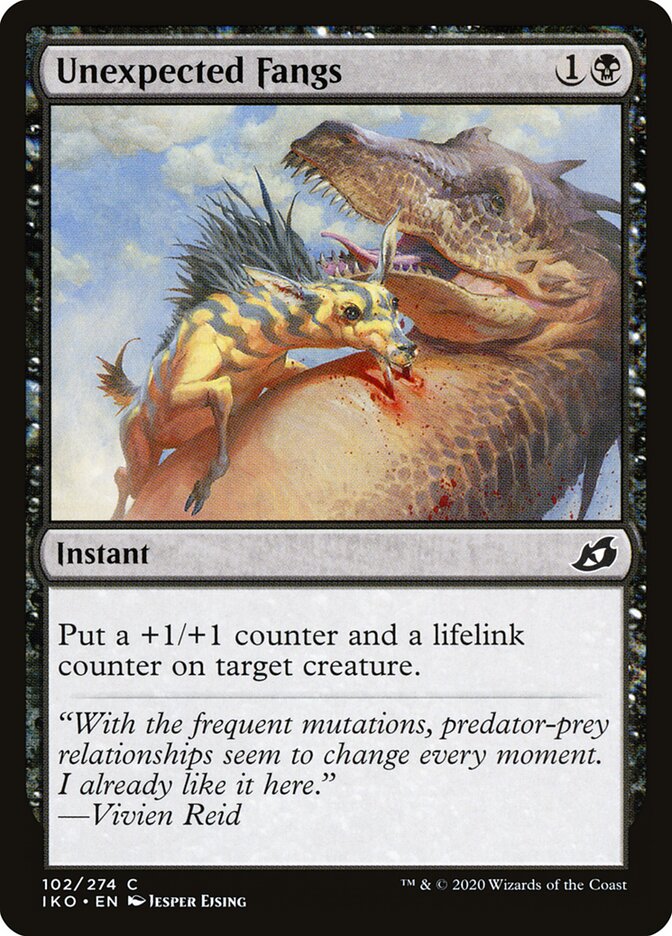 Presas Inesperadas / Unexpected Fangs - Magic: The Gathering - MoxLand