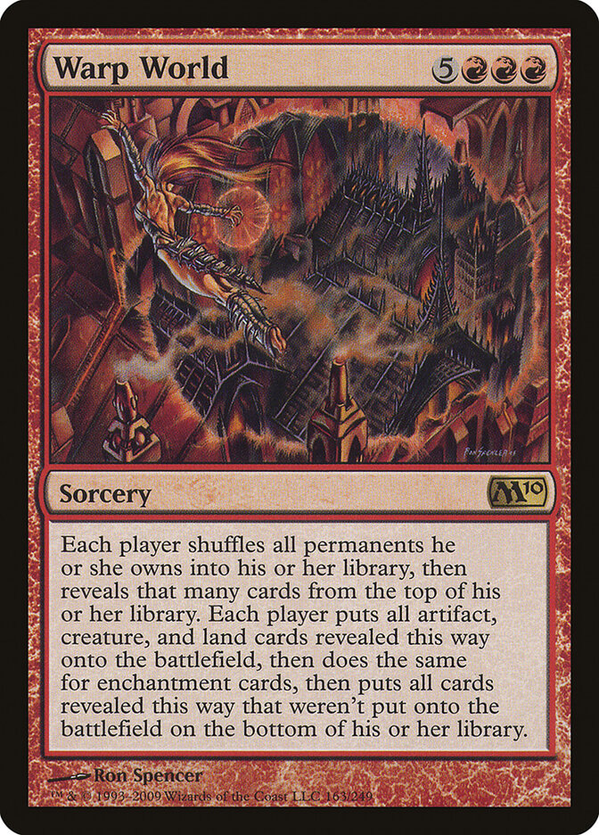 Mundo Corrompido / Warp World - Magic: The Gathering - MoxLand