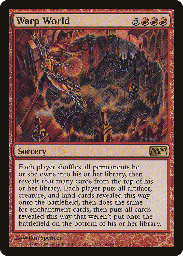 Mundo Corrompido / Warp World - Magic: The Gathering - MoxLand