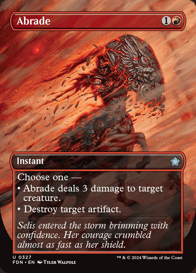Abrasão / Abrade - Magic: The Gathering - MoxLand