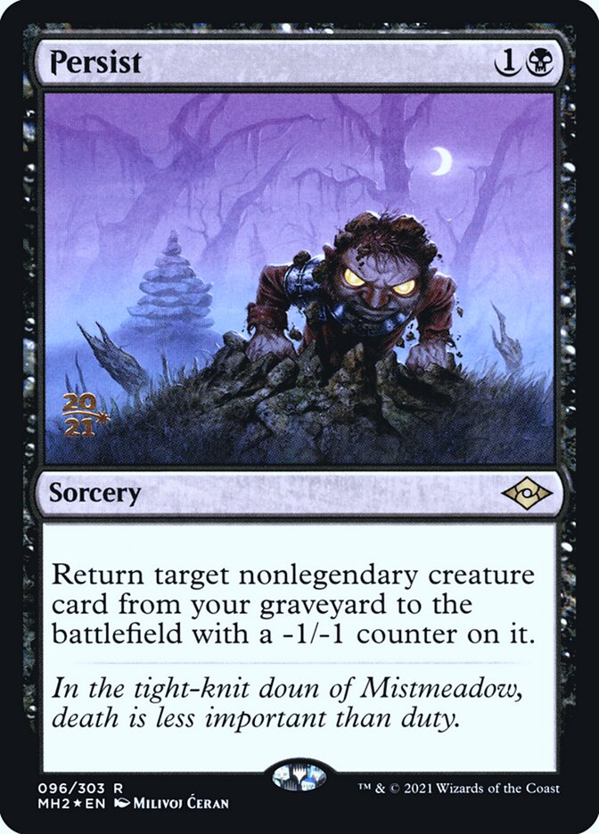 Persistir / Persist - Magic: The Gathering - MoxLand