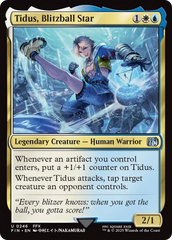 Tidus, Estrela do Blitzbol / Tidus, Blitzball Star - Magic: The Gathering - MoxLand
