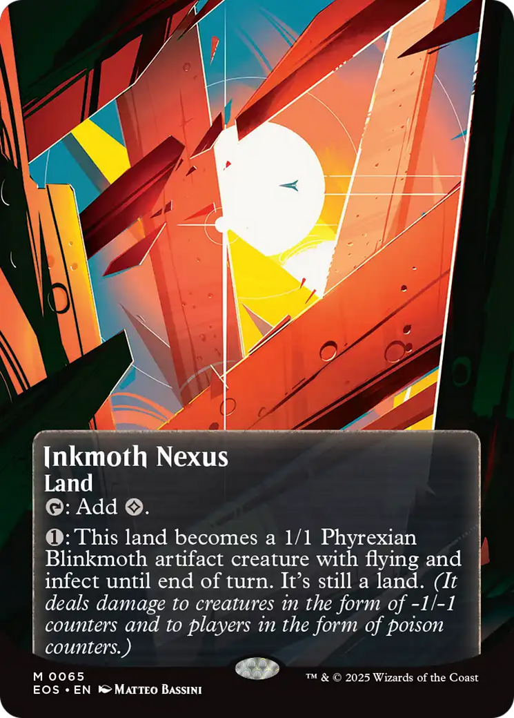 Nexo de Mosco-tintas / Inkmoth Nexus - Magic: The Gathering - MoxLand