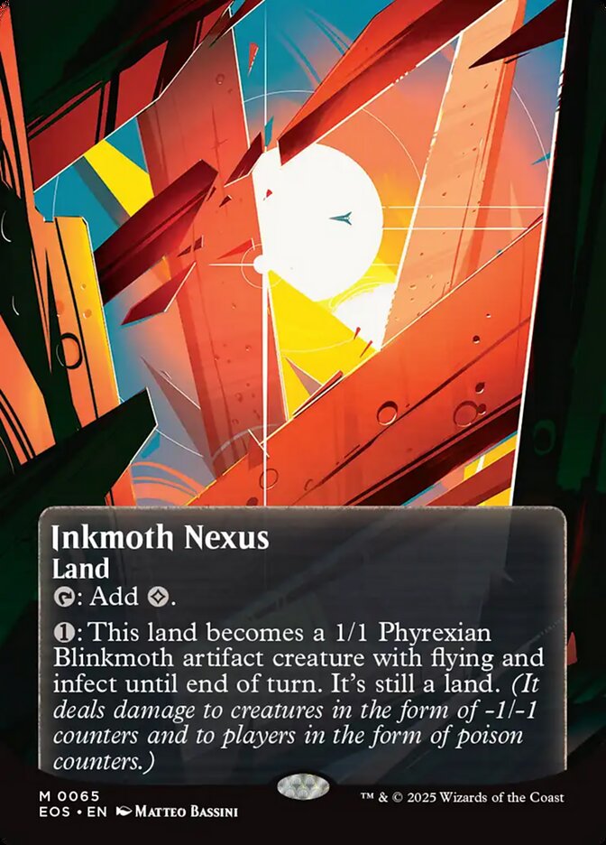 Nexo de Mosco-tintas / Inkmoth Nexus - Magic: The Gathering - MoxLand