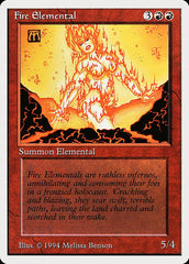 Elemental do Fogo / Fire Elemental - Magic: The Gathering - MoxLand