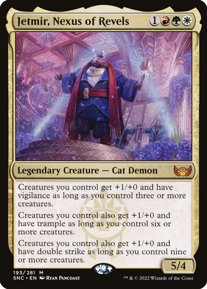 Jetmir, Nexo das Festanças / Jetmir, Nexus of Revels - Magic: The Gathering - MoxLand