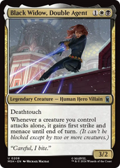 Black Widow, Double Agent - Magic: The Gathering - MoxLand