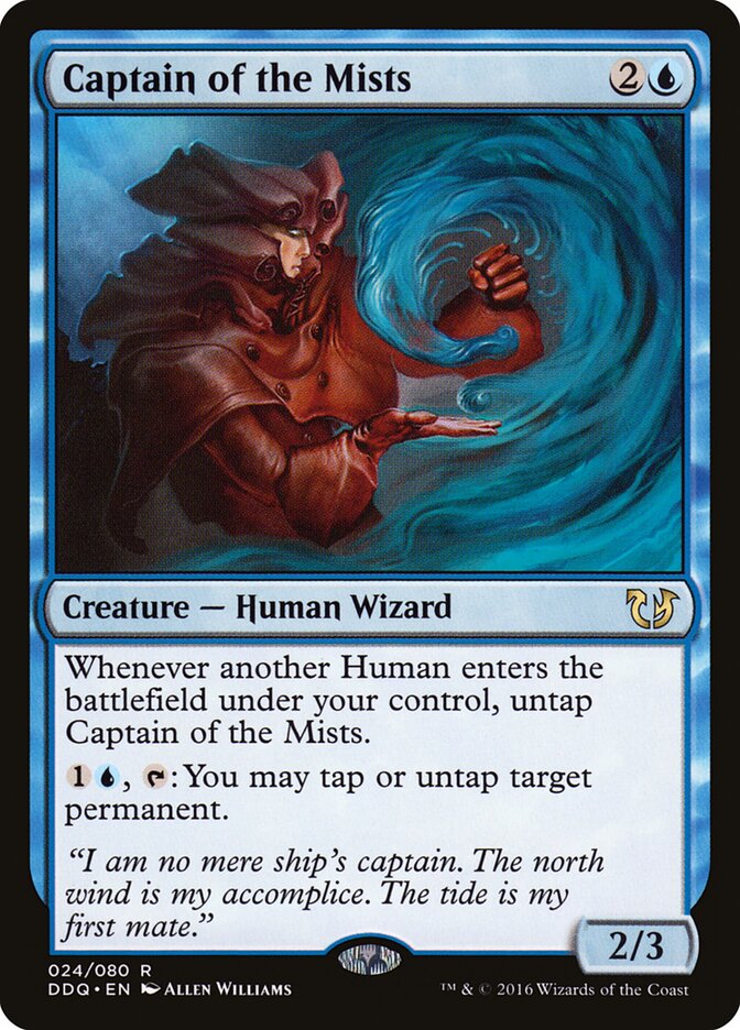 Capitão das Brumas / Captain of the Mists - Magic: The Gathering - MoxLand