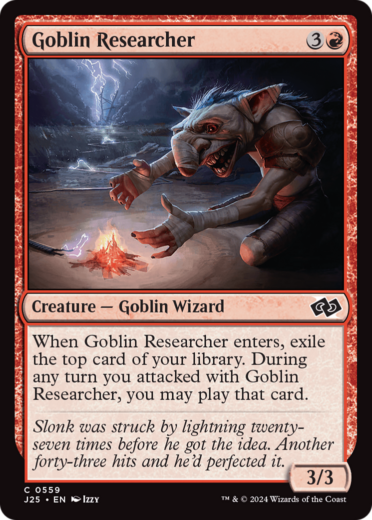 Goblin Researcher / Goblin Researcher - Magic: The Gathering - MoxLand