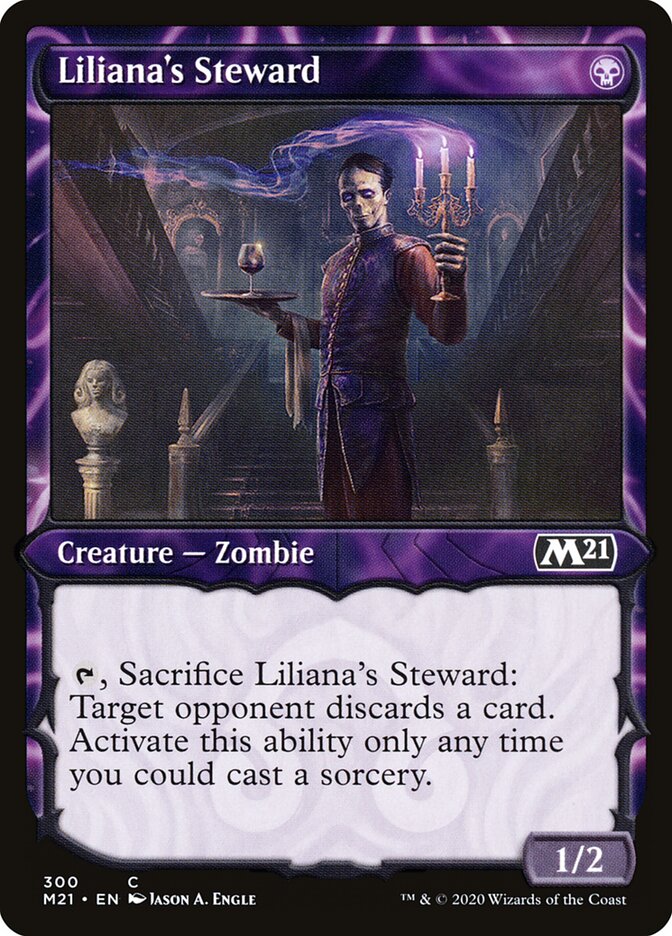 Mordomo de Liliana / Liliana's Steward - Magic: The Gathering - MoxLand