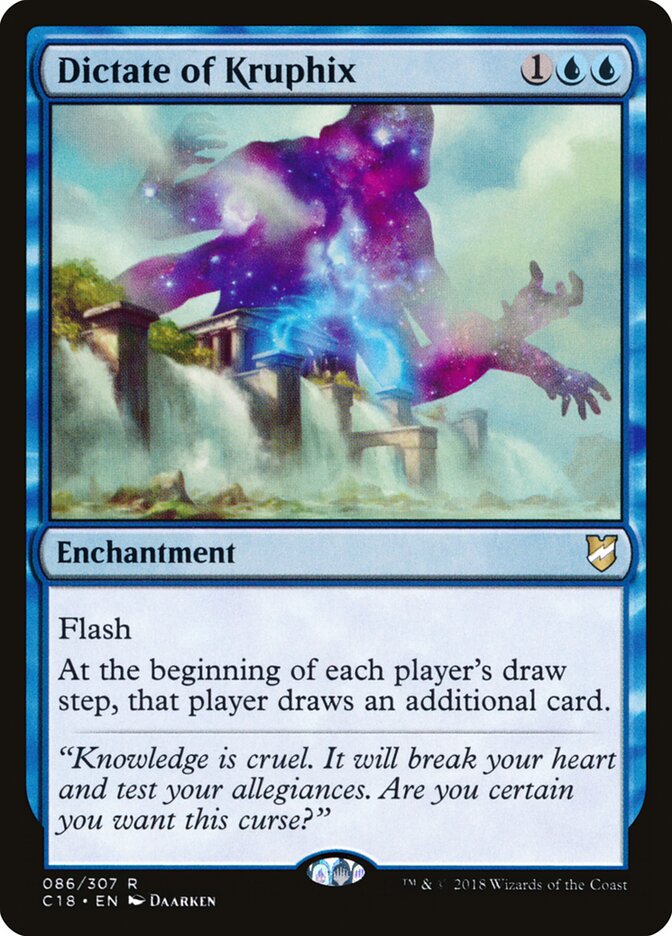 Decreto de Crufix / Dictate of Kruphix - Magic: The Gathering - MoxLand