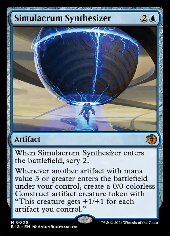 Sintetizador de Simulacros / Simulacrum Synthesizer - Magic: The Gathering - MoxLand