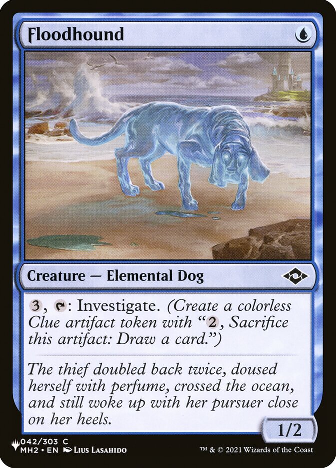 Hidrosabujo / Floodhound - Magic: The Gathering - MoxLand
