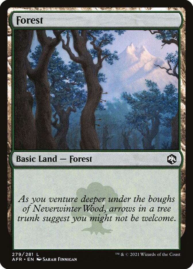 Floresta / Forest - Magic: The Gathering - MoxLand