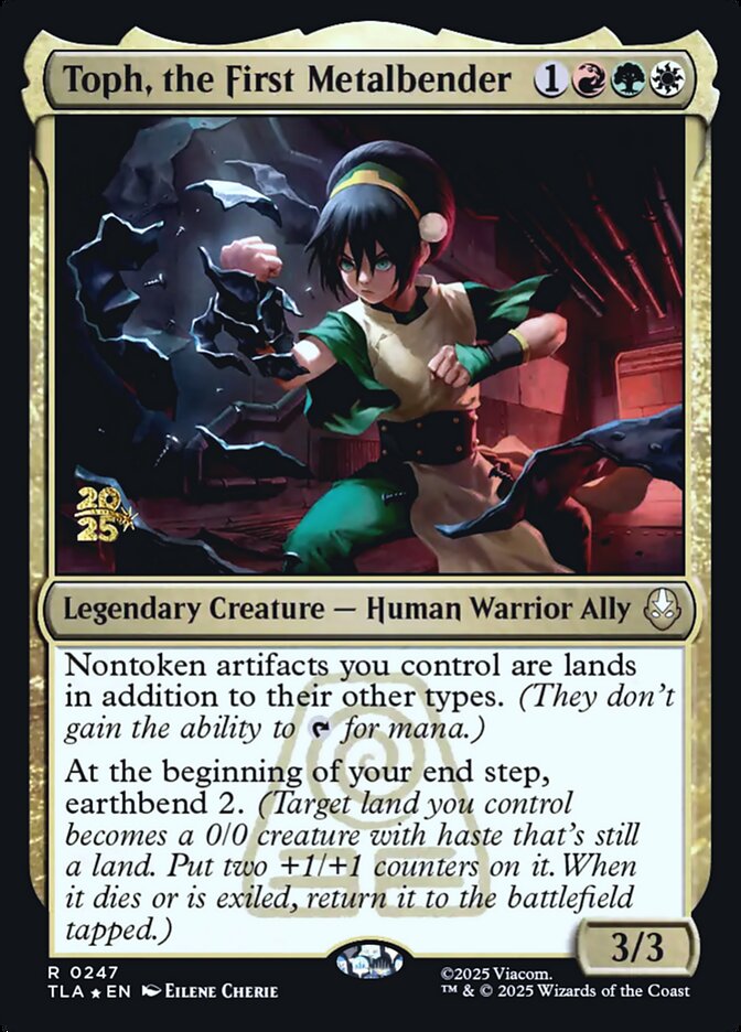 Toph, the First Metalbender - Magic: The Gathering - MoxLand