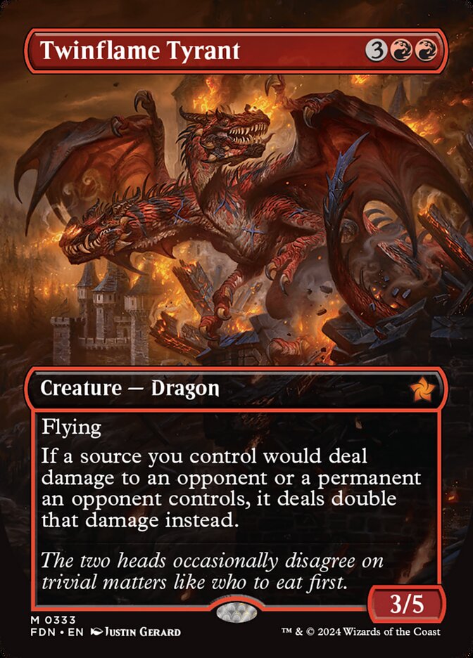 Tirano Duochama / Twinflame Tyrant - Magic: The Gathering - MoxLand