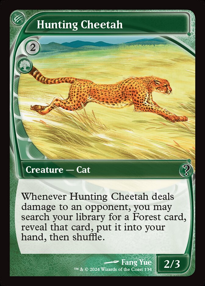 Hunting Cheetah - Magic: The Gathering - MoxLand