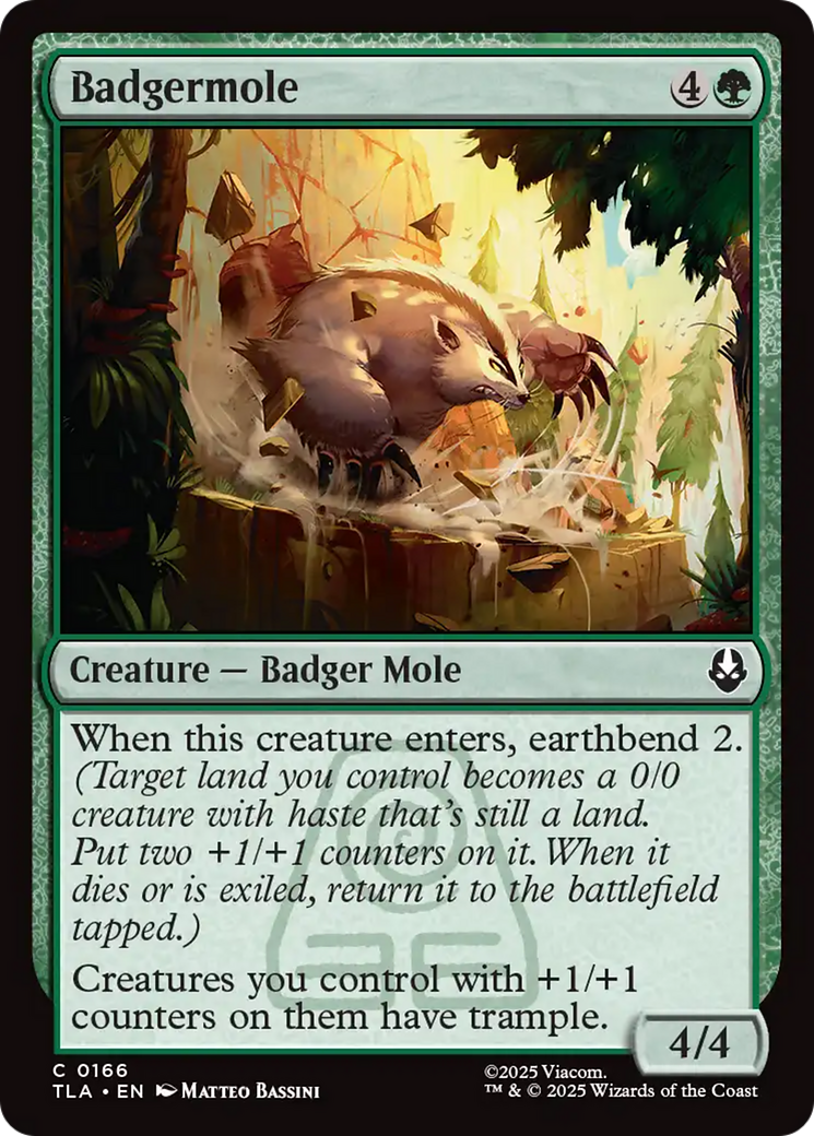 Toupeira-texugo / Badgermole - Magic: The Gathering - MoxLand