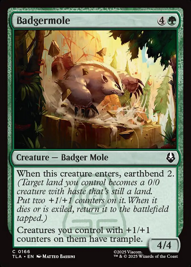 Toupeira-texugo / Badgermole - Magic: The Gathering - MoxLand