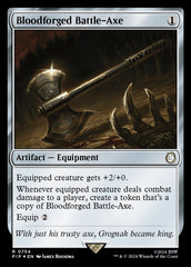 Machado Forjado em Sangue / Bloodforged Battle-Axe - Magic: The Gathering - MoxLand