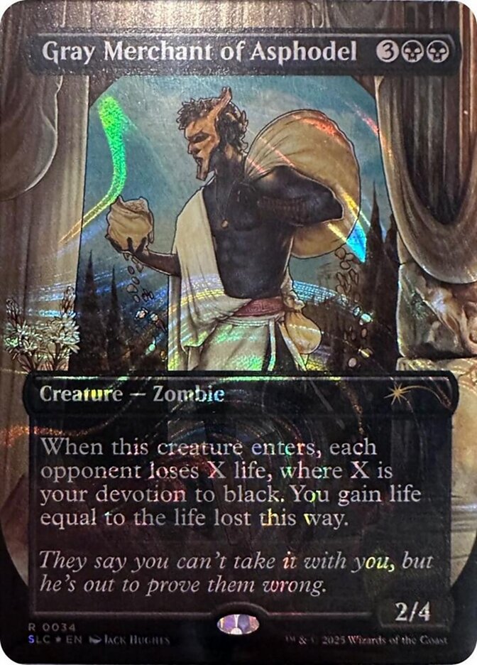 Mercador Cinzento de Asfódelos / Gray Merchant of Asphodel - Magic: The Gathering - MoxLand