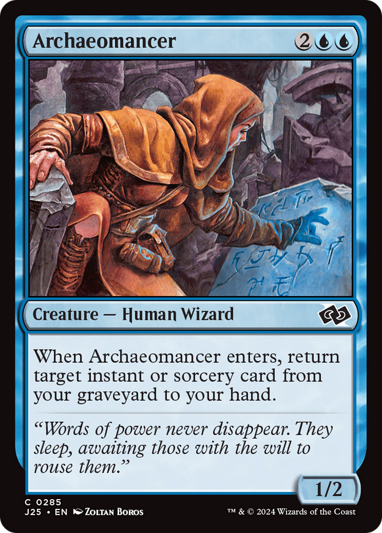Arqueomante / Archaeomancer - Magic: The Gathering - MoxLand