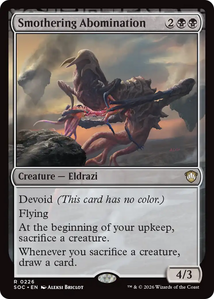 Abominação Sufocante / Smothering Abomination - Magic: The Gathering - MoxLand