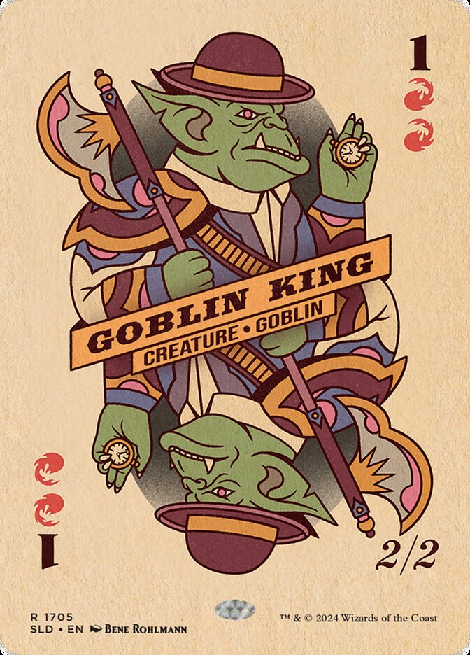 Rei dos Goblins / Goblin King - Magic: The Gathering - MoxLand