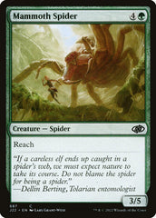 Aranha Mamute / Mammoth Spider - Magic: The Gathering - MoxLand