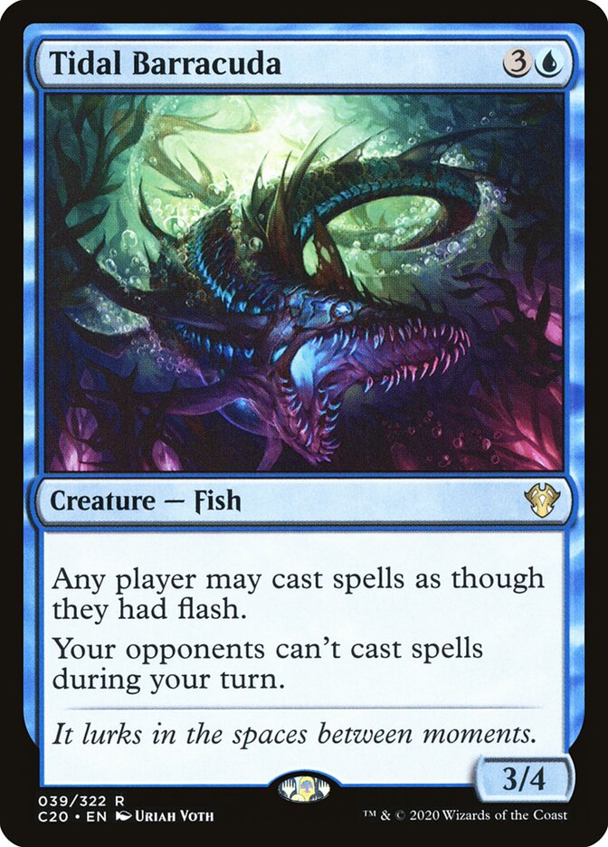 Barracuda das Marés / Tidal Barracuda - Magic: The Gathering - MoxLand