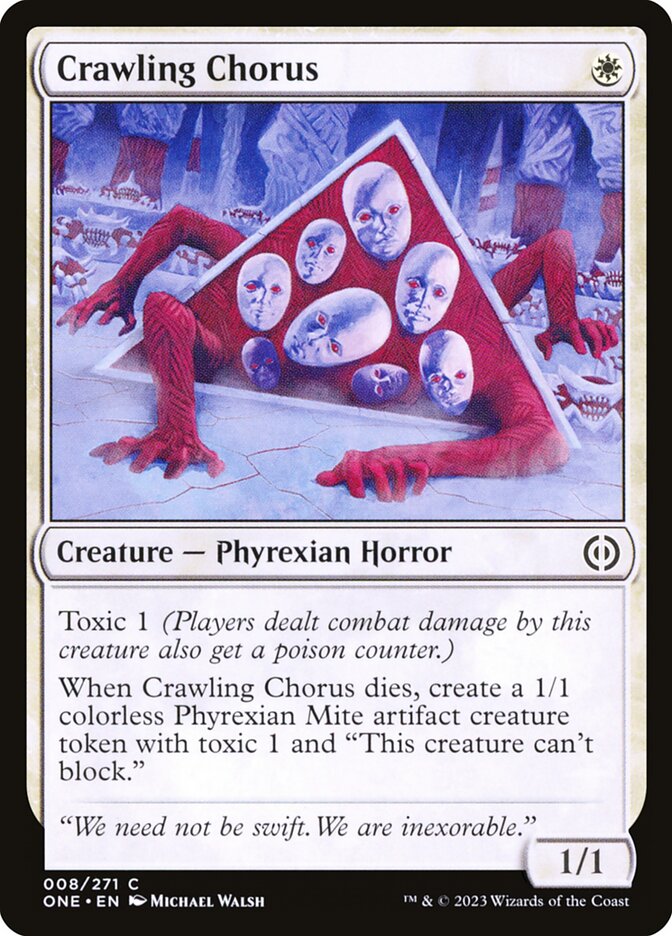 Coro Rastejante / Crawling Chorus - Magic: The Gathering - MoxLand