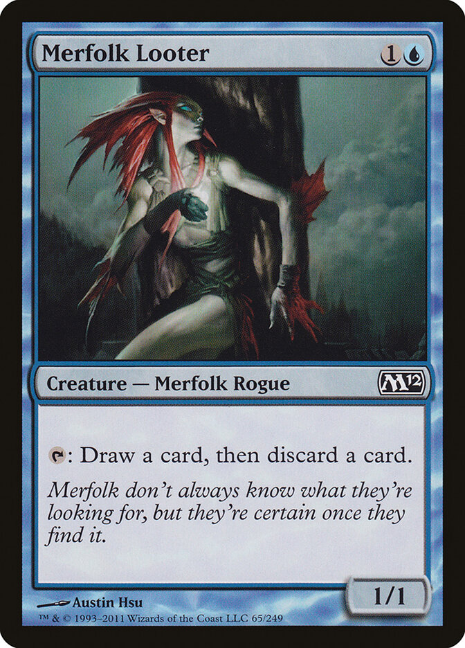 Tritão Saqueador / Merfolk Looter - Magic: The Gathering - MoxLand