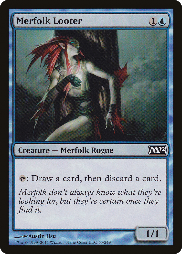 Tritão Saqueador / Merfolk Looter - Magic: The Gathering - MoxLand
