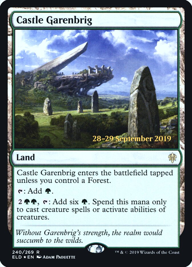 Castelo de Pontegaren / Castle Garenbrig - Magic: The Gathering - MoxLand