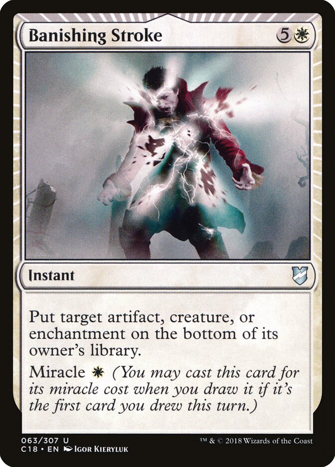 Golpe Banidor / Banishing Stroke - Magic: The Gathering - MoxLand