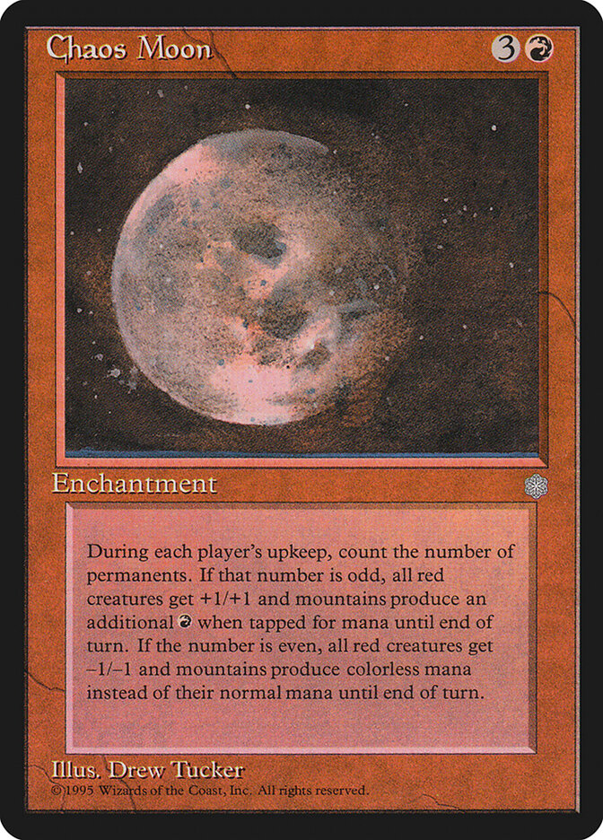 Lua do Caos / Chaos Moon - Magic: The Gathering - MoxLand