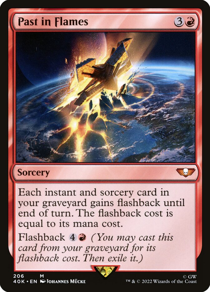 Passado em Chamas / Past in Flames - Magic: The Gathering - MoxLand
